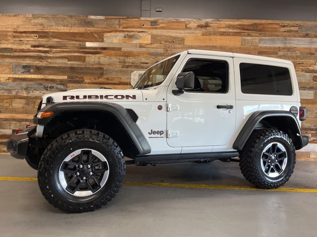 Used 2022 Bright White Clearcoat Jeep Rubicon image 19