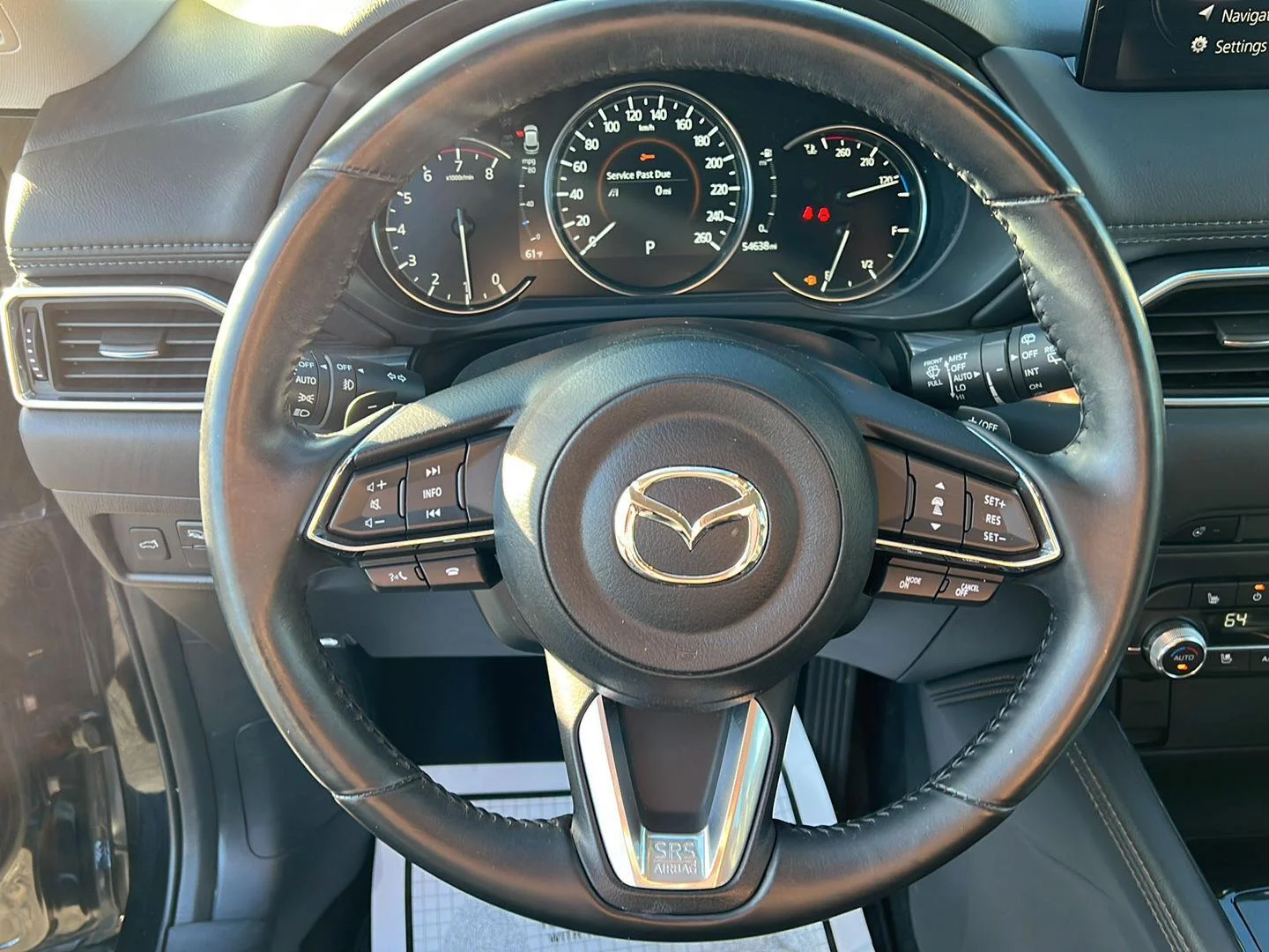 Used 2021 Jet Black Mica Mazda Grand Touring image 8