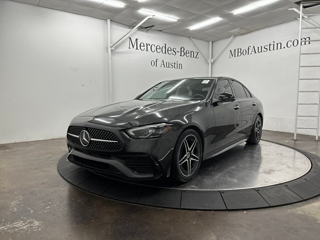 Used 2022 Black Mercedes-Benz C 300 image 3