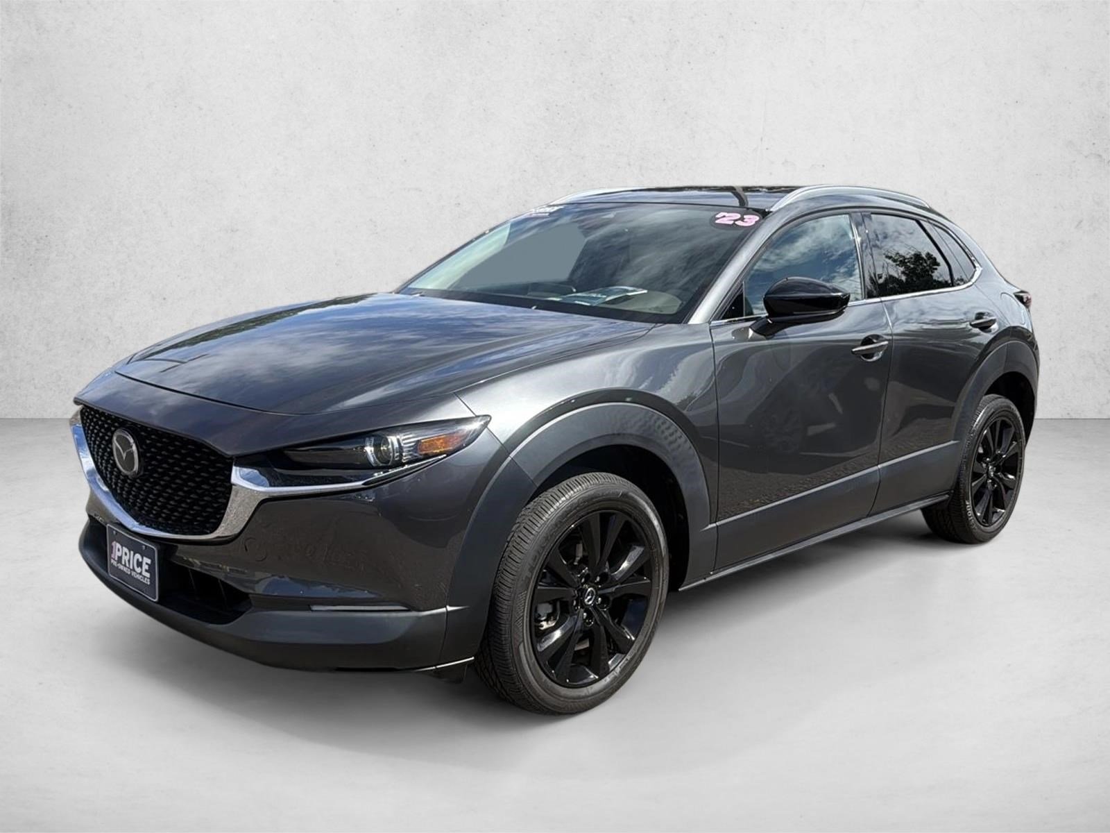 Certified Used 2023 Machine Gray Metallic Mazda 2.5 Turbo Premium Package image 1