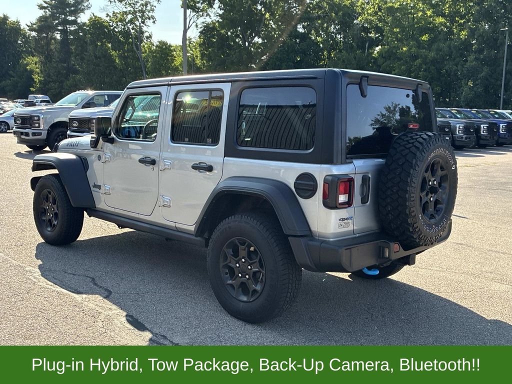 Used 2023 Silver Jeep Willys 4xe image 5