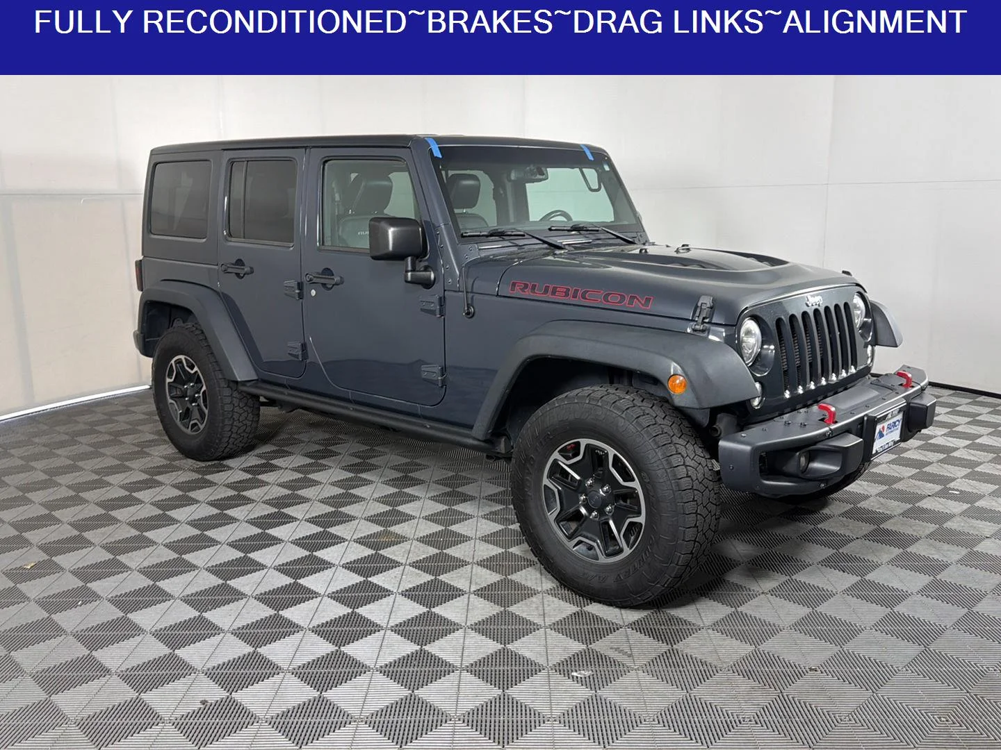 Used 2017 Rhino Clearcoat Jeep Rubicon Hard Rock image 2