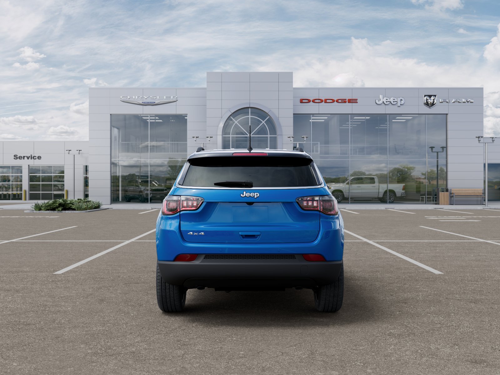 New 2026 Hydro Blue Pearl-Coat Exterior Paint Jeep Limited Altitude image 7
