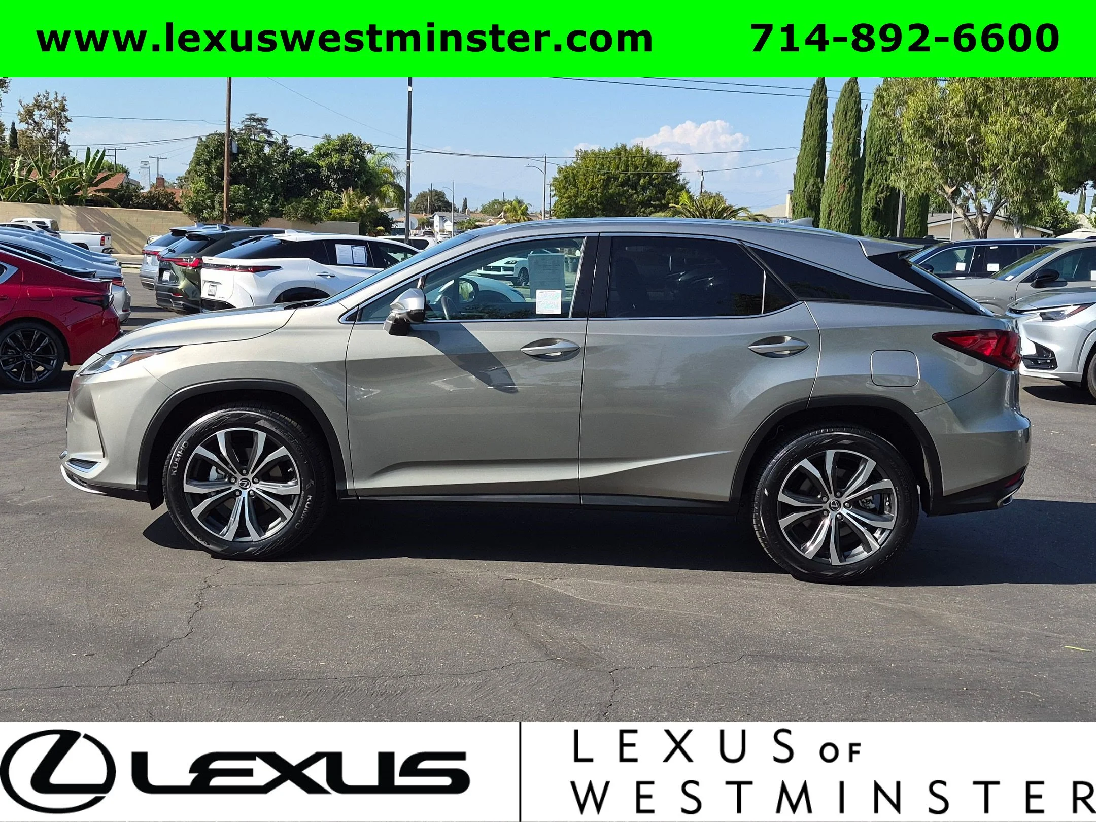 Used 2021 Silver Lexus RX 350 image 12