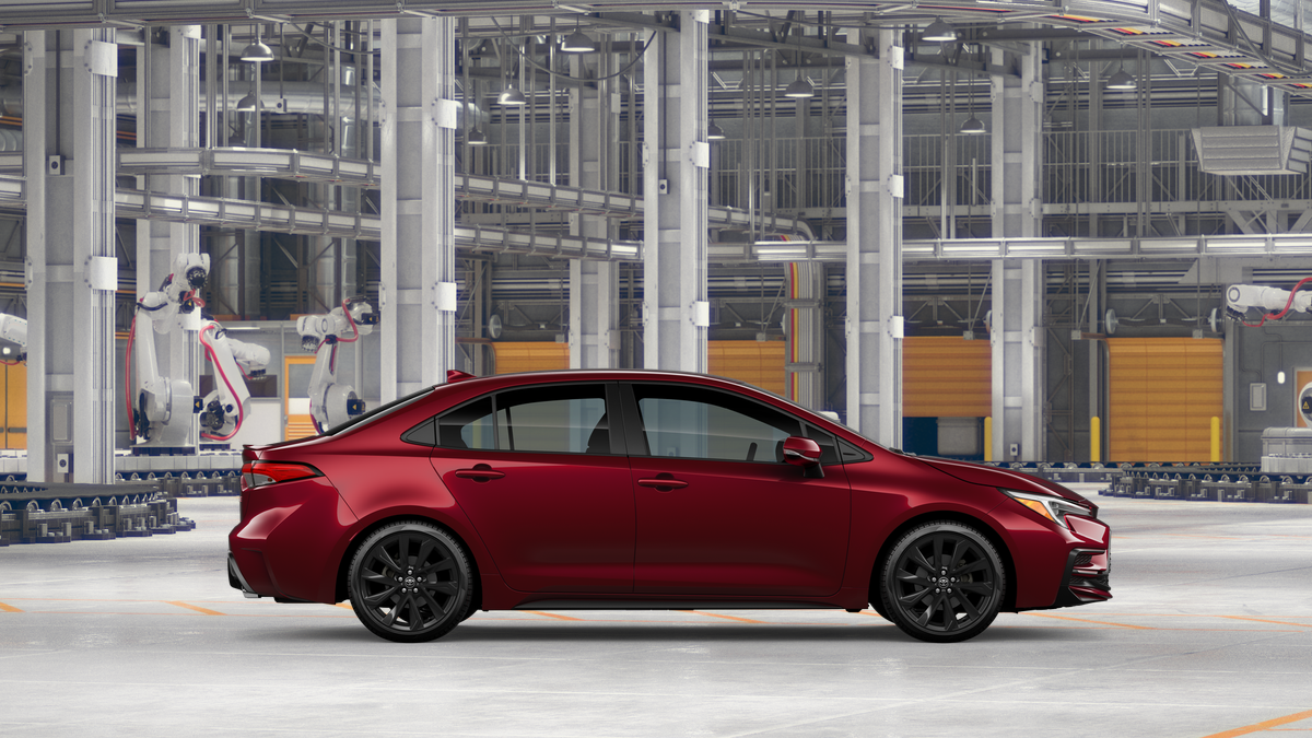 New 2026 Red Toyota SE image 12