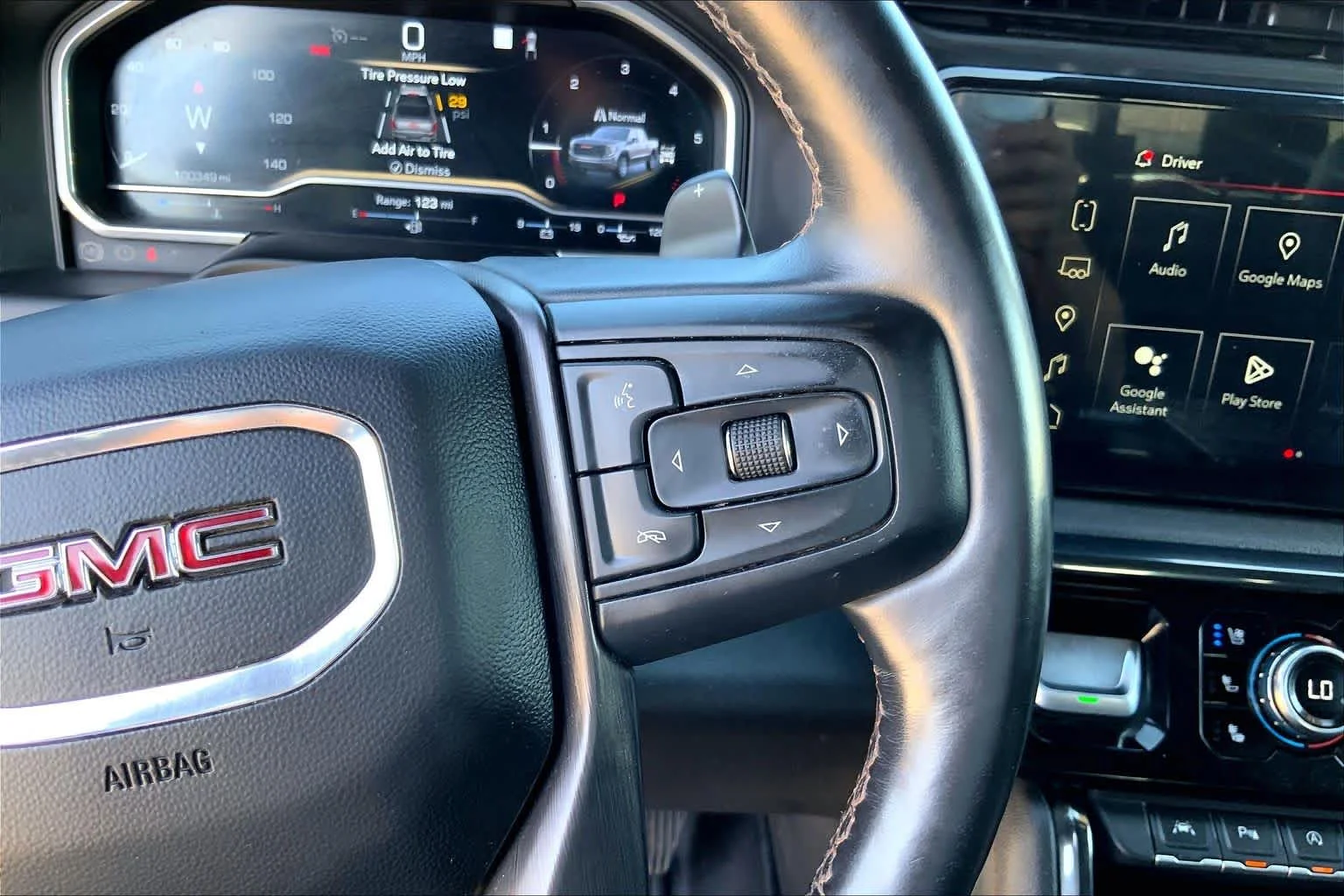 Used 2022 Dynamic Blue Metallic GMC AT4 image 23