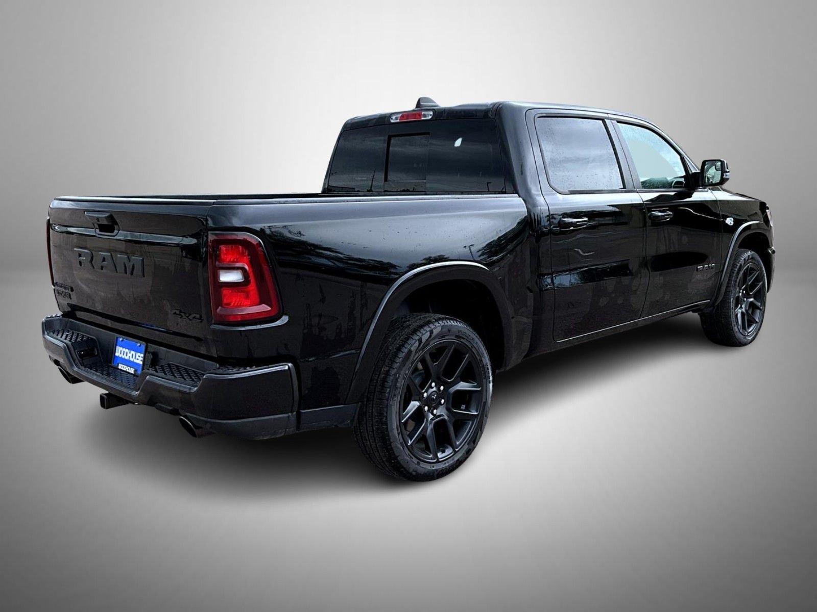 New 2026 Diamond Black Crystal Pearl-Coat Exterior Paint RAM Laramie image 5