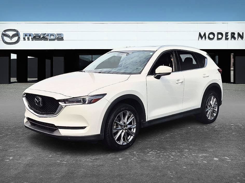 Used 2021 Snowflake White Pearl Mica Mazda Grand Touring Reserve image 1