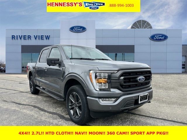 Certified Used 2023 Carbonized Gray Metallic Ford XLT image 1