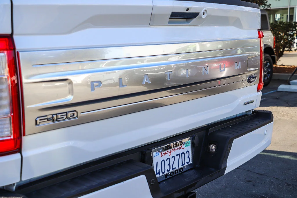 Certified Used 2021 White Ford Platinum image 14