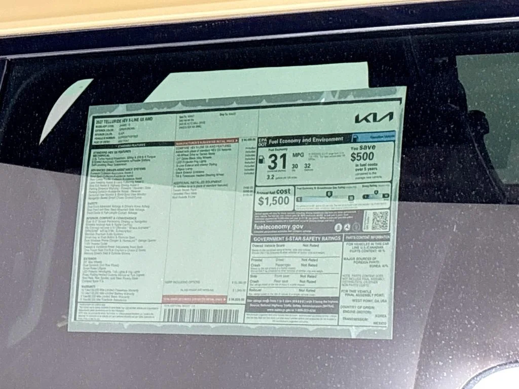 New 2027 Terrain Brown Kia X-LINE SX image 25