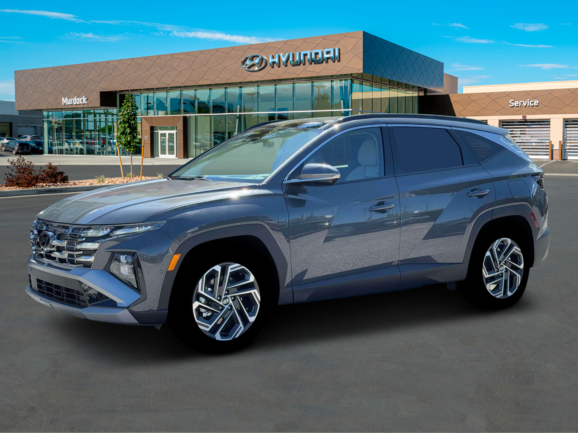 New 2026 Ecotronic Gray Hyundai Limited AWD image 2
