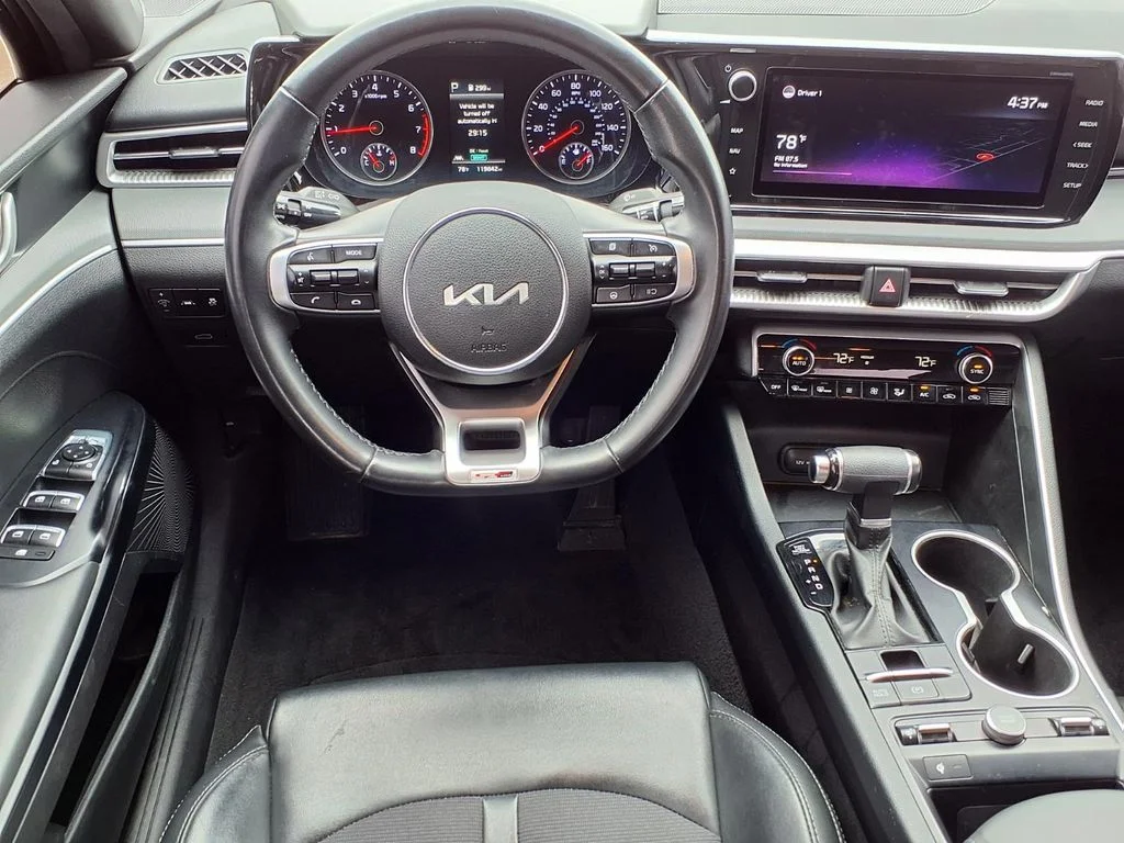 Used 2022 Kia K5 GT-Line with VIN 5XXG64J21NG120769 for sale in Savoy, IL