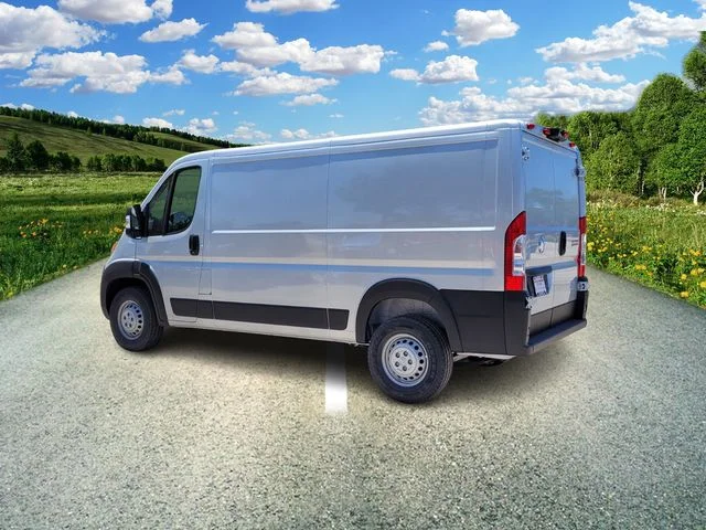 New 2025 Bright Silver Metallic Clear-Coat Exterior Paint RAM Low Roof image 3