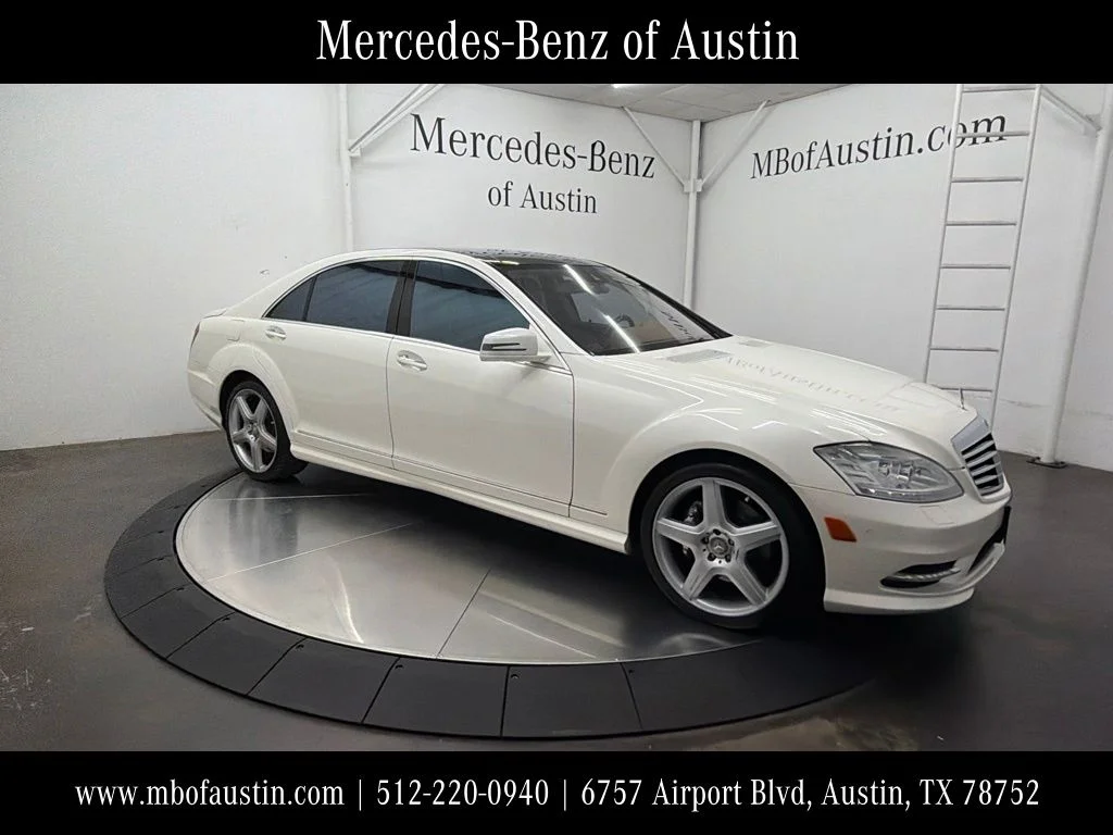 Used 2013 White Mercedes-Benz S 350 image 1