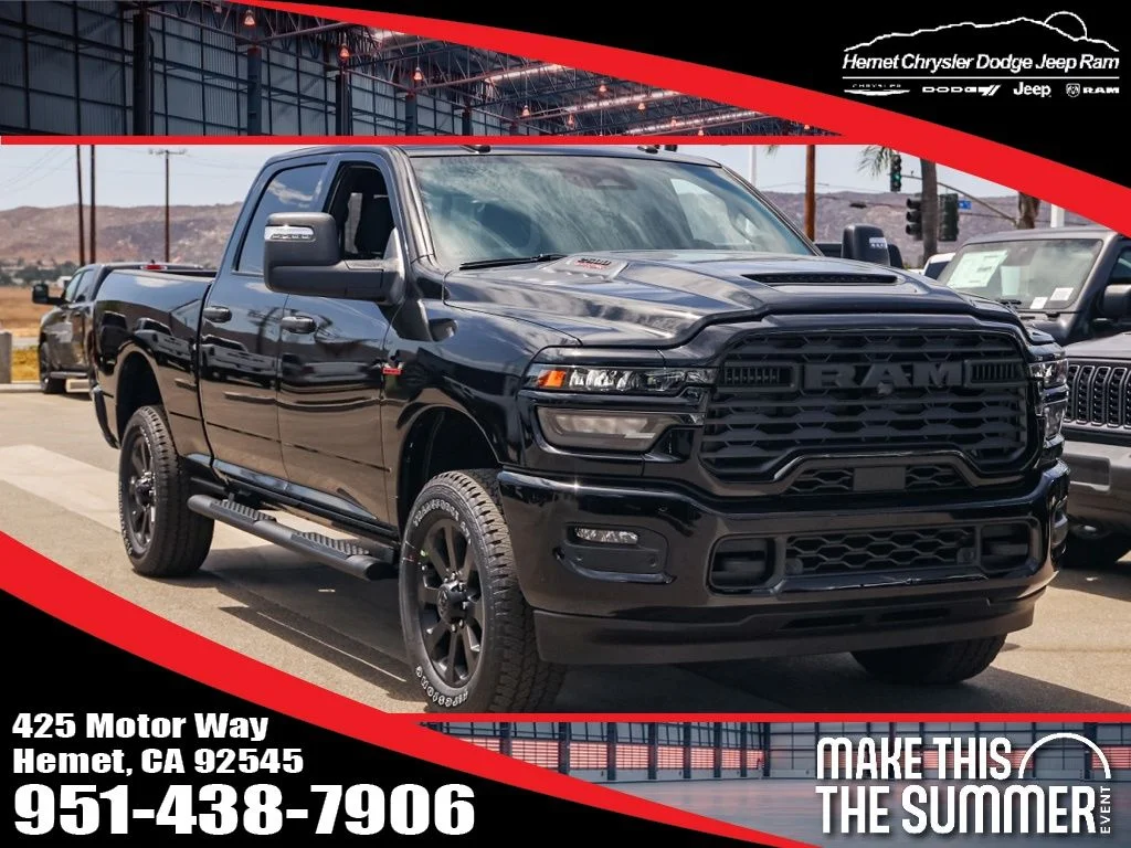 New 2026 Diamond Black Crystal Pearlcoat RAM  image 1
