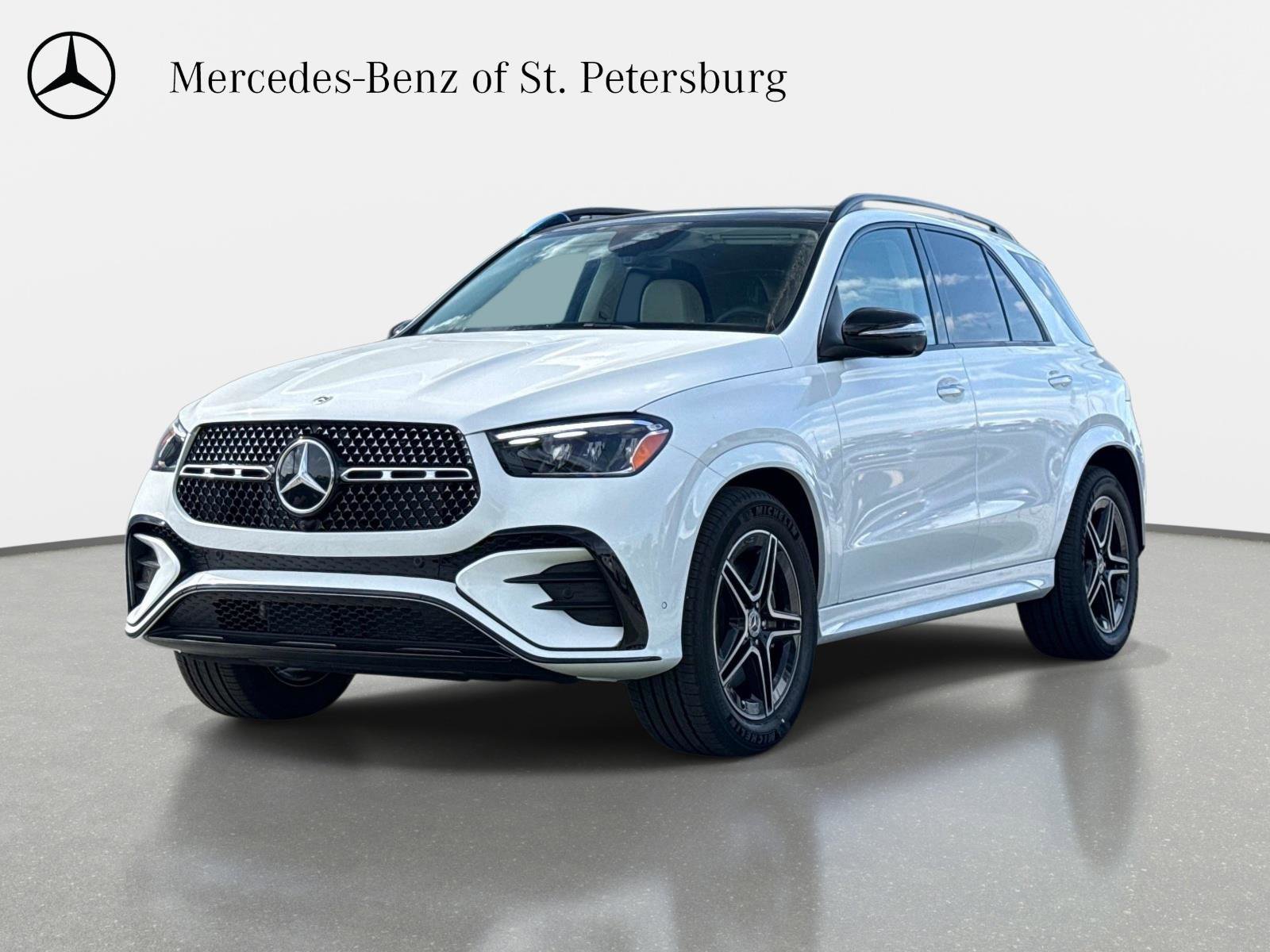New 2026 Polar White Mercedes-Benz 350 4MATIC® SUV image 1
