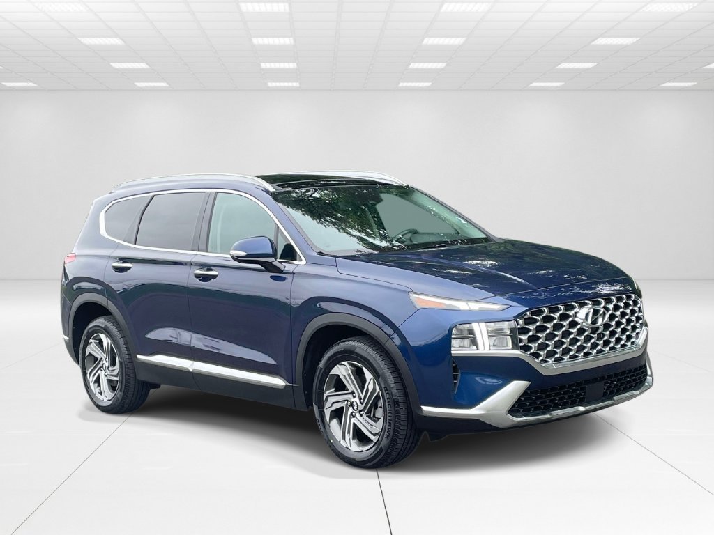 Used 2021 Blue Hyundai SEL image 1