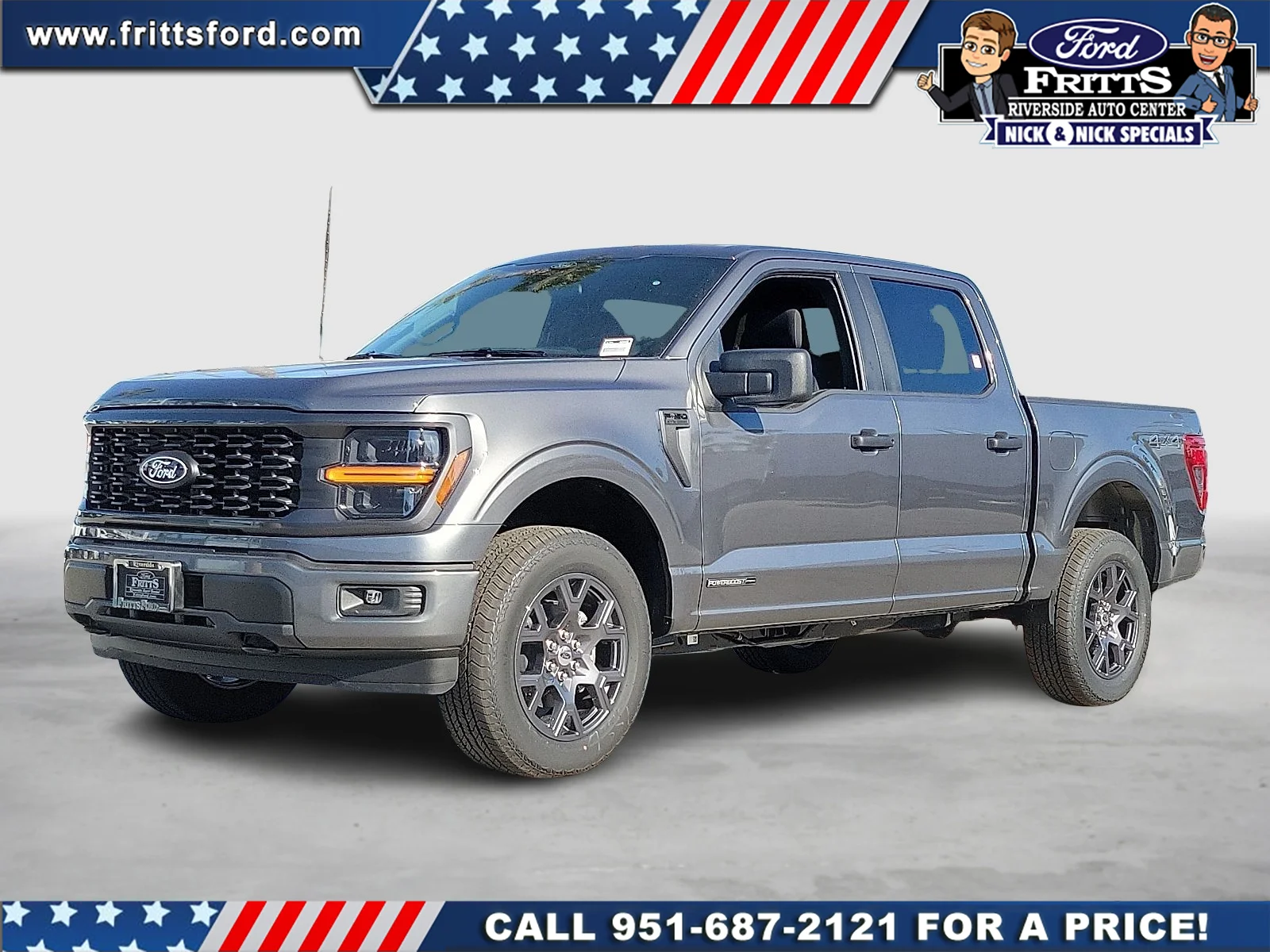 New 2026 Carbonized Gray Metallic Ford STX® image 1