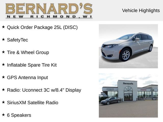 Used 2017 White Chrysler Touring L image 2