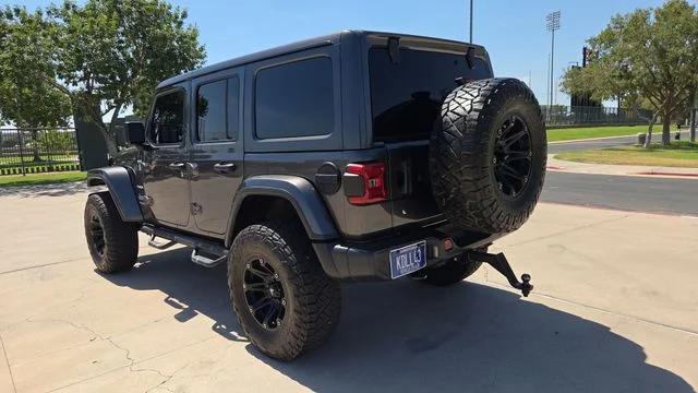 Used 2018 Gray Jeep Unlimited Sahara image 6