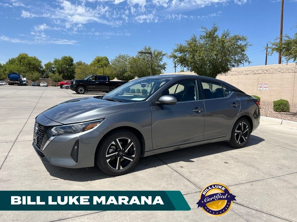 Certified Used 2025 Gray Nissan SV image 1