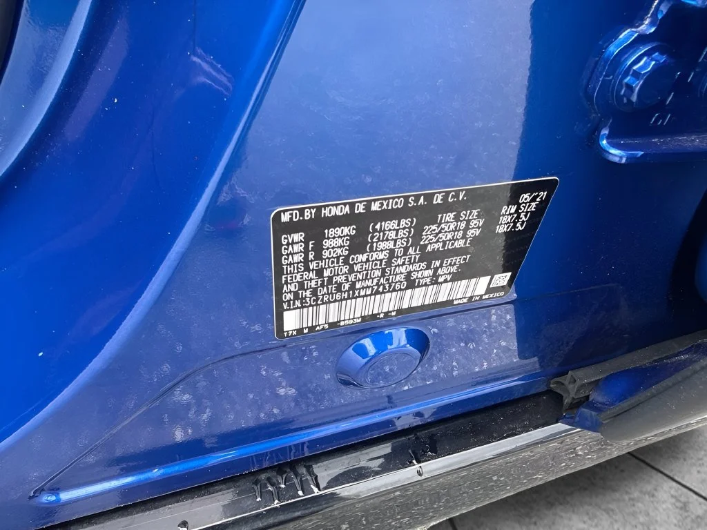 Used 2021 Blue Honda Sport image 27