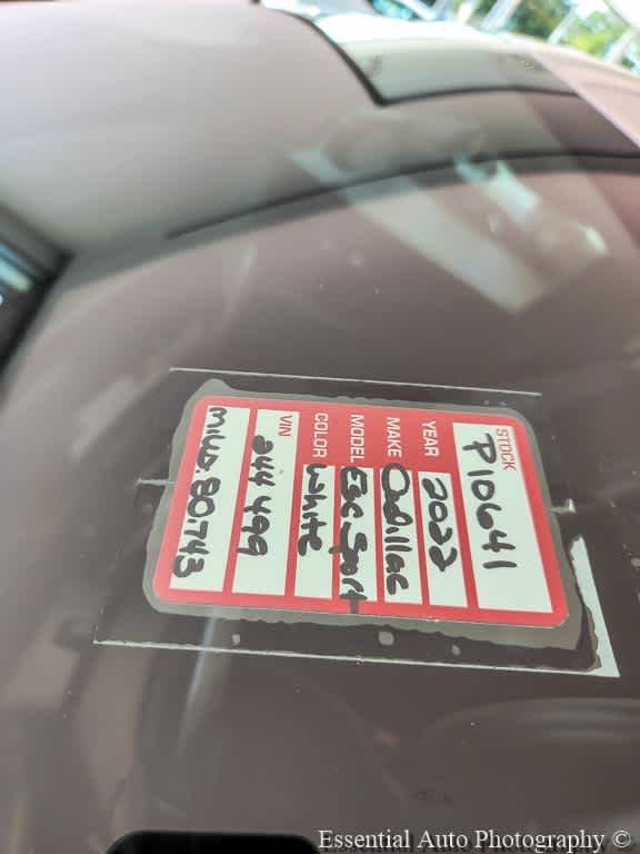Used 2022 CRYSTAL WHITE TRICOAT Cadillac Sport image 30