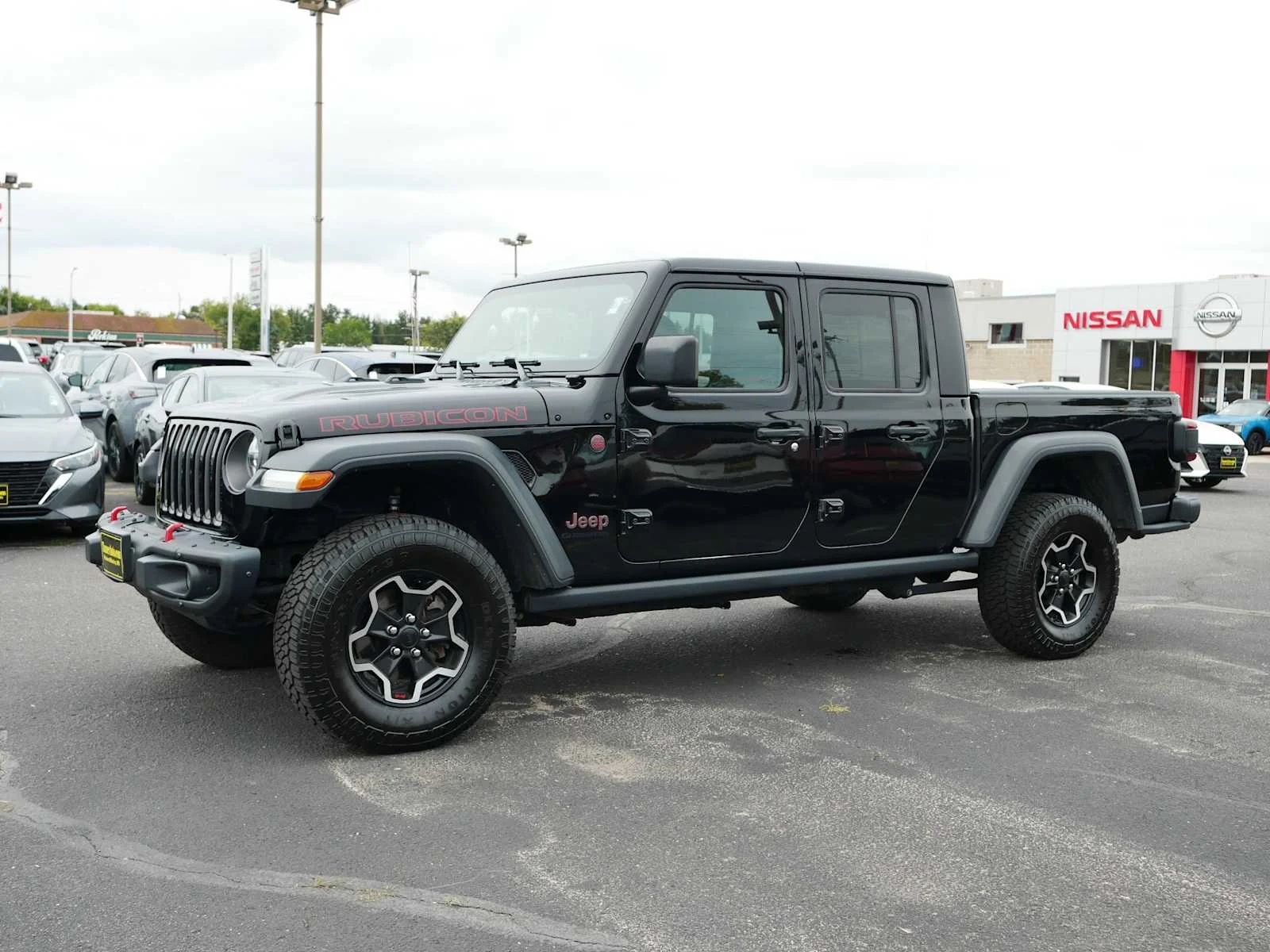 Used 2021 Black Clearcoat Jeep Rubicon image 3