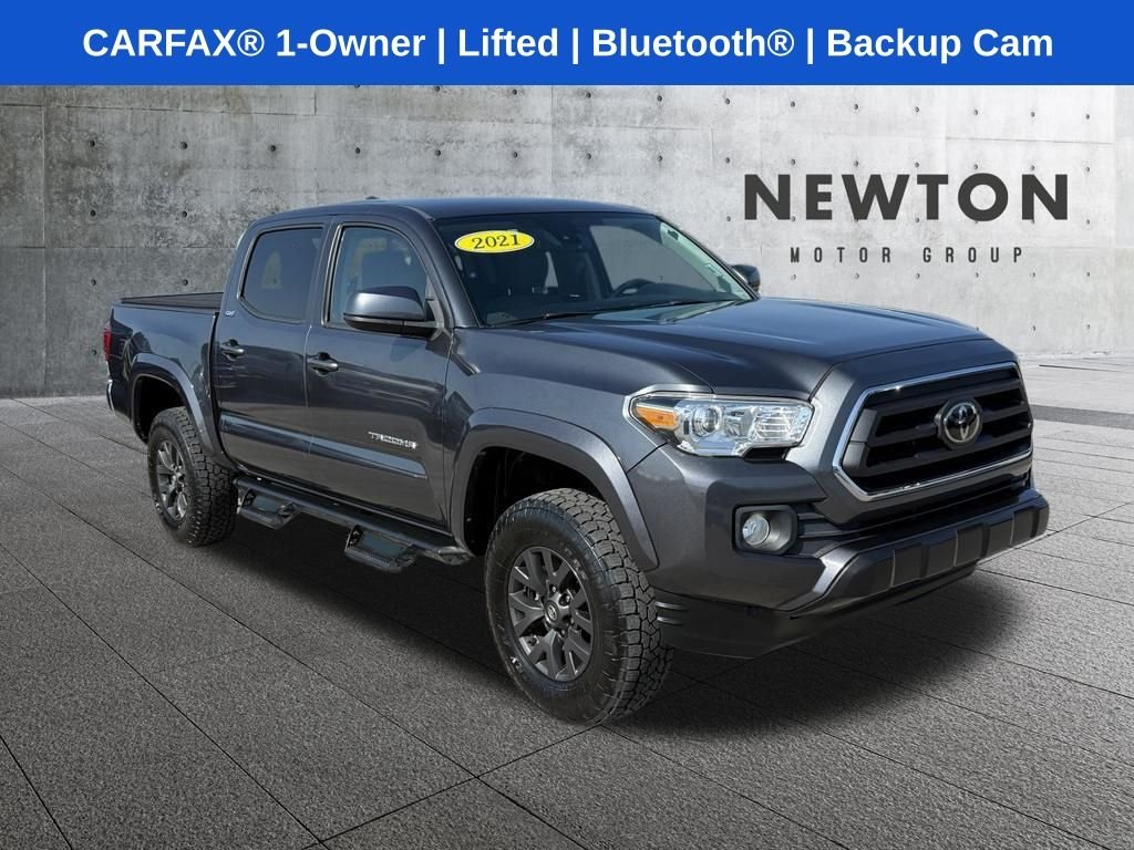 Used 2021 Magnetic Gray Metallic Toyota SR5 image 1