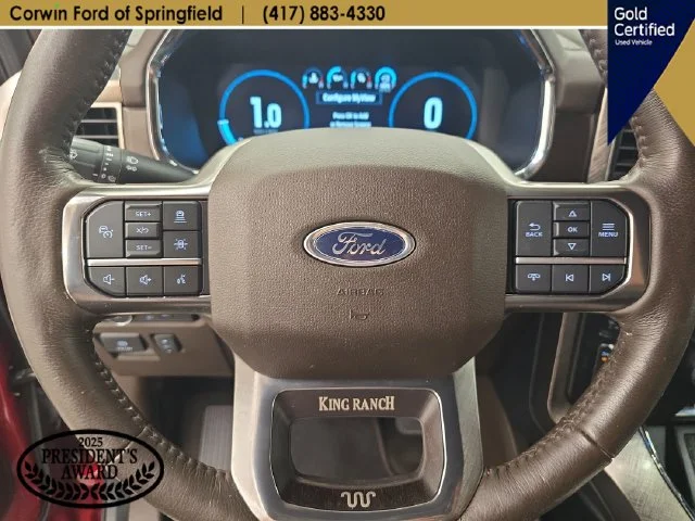 Used 2023 Rapid Red Metallic Tinted Clearcoat Ford King Ranch image 36