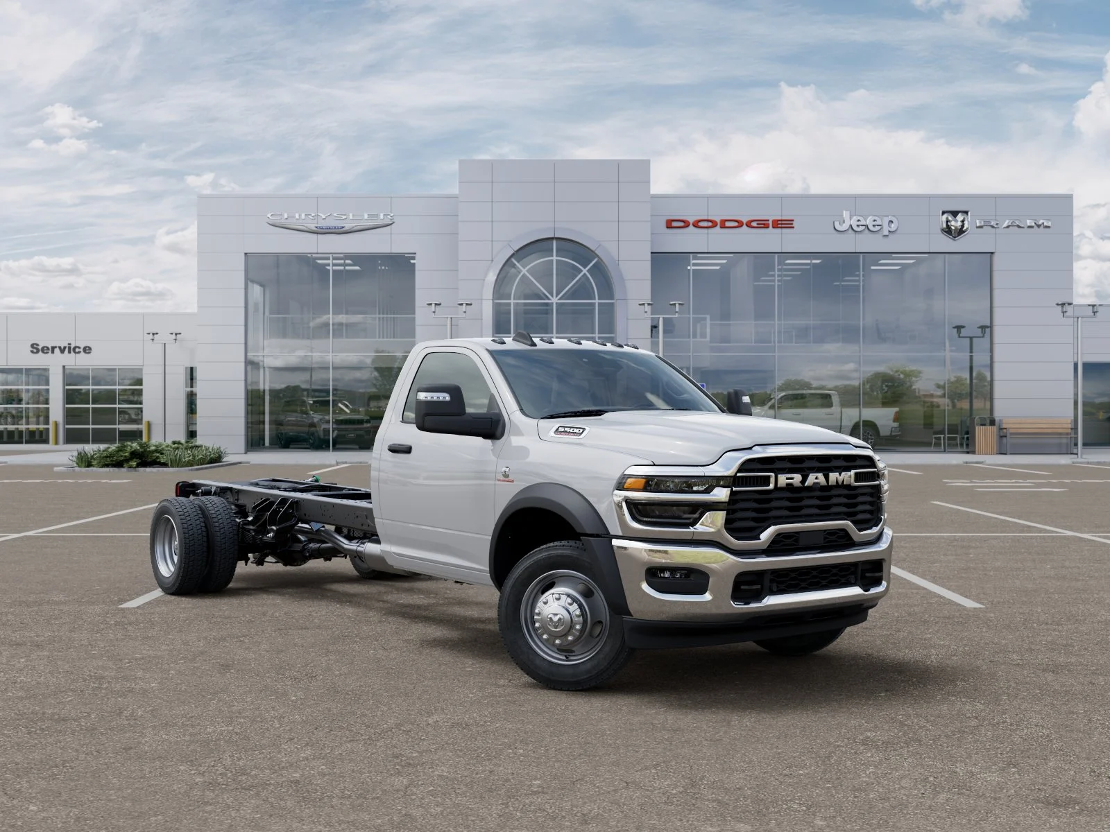 New 2025 Bright White Clearcoat RAM Tradesman image 15