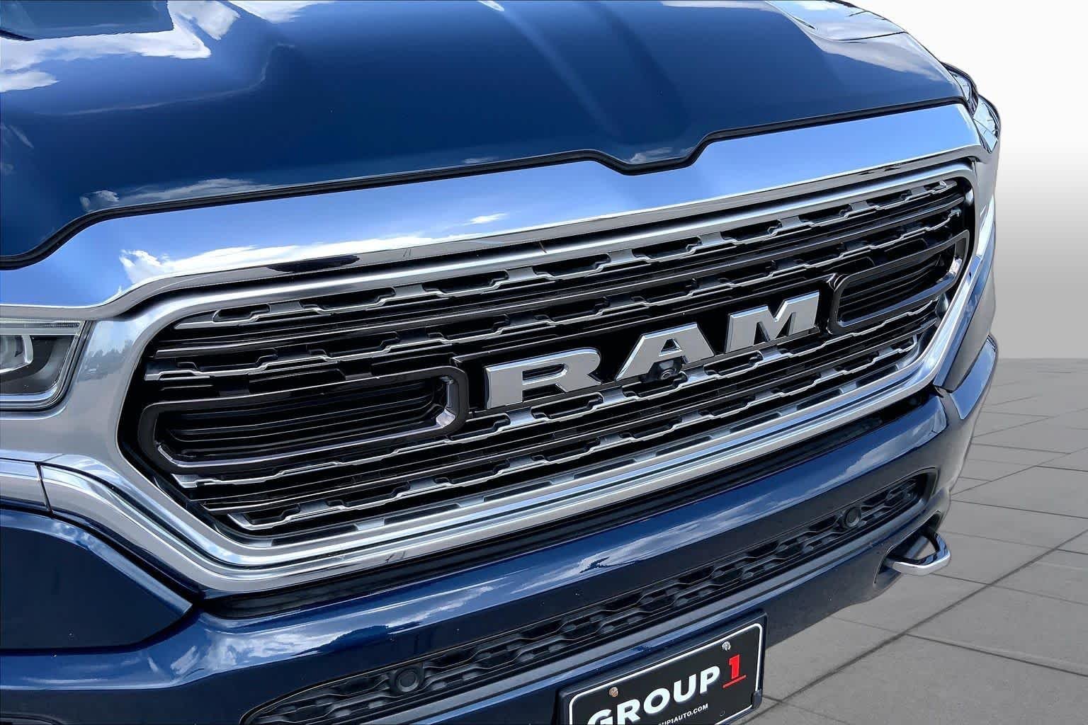 Used 2020 Patriot Blue Pearlcoat Ram Limited image 29