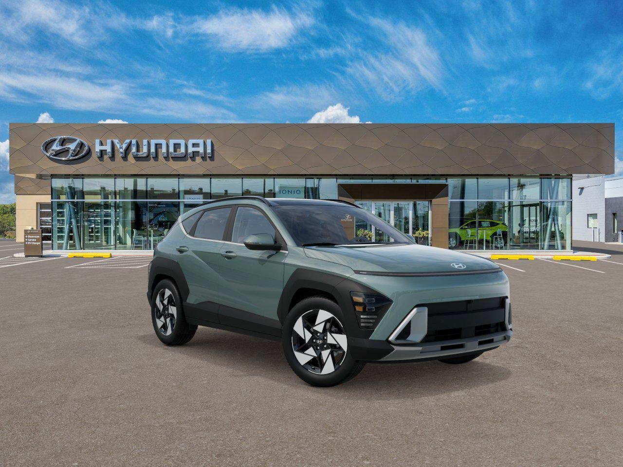 New 2027 Mirage Green Hyundai Limited image 2
