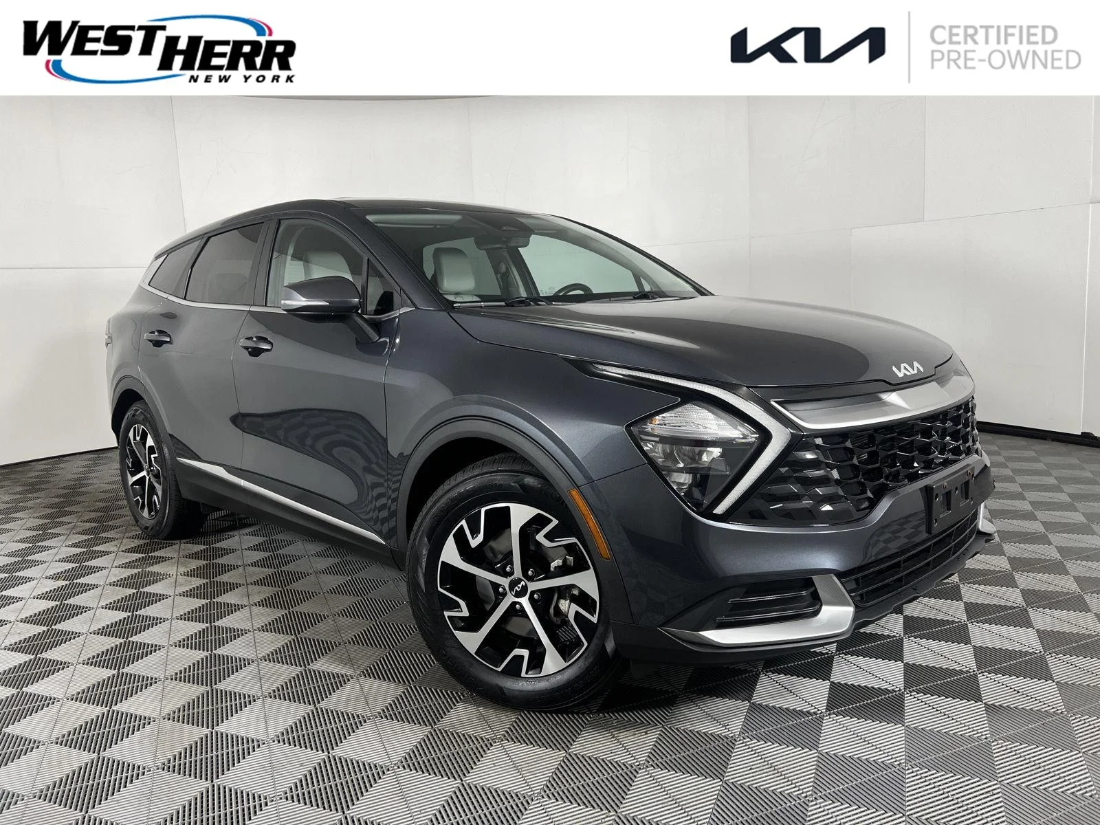 Certified Used 2023 Gravity Gray Kia EX image 1