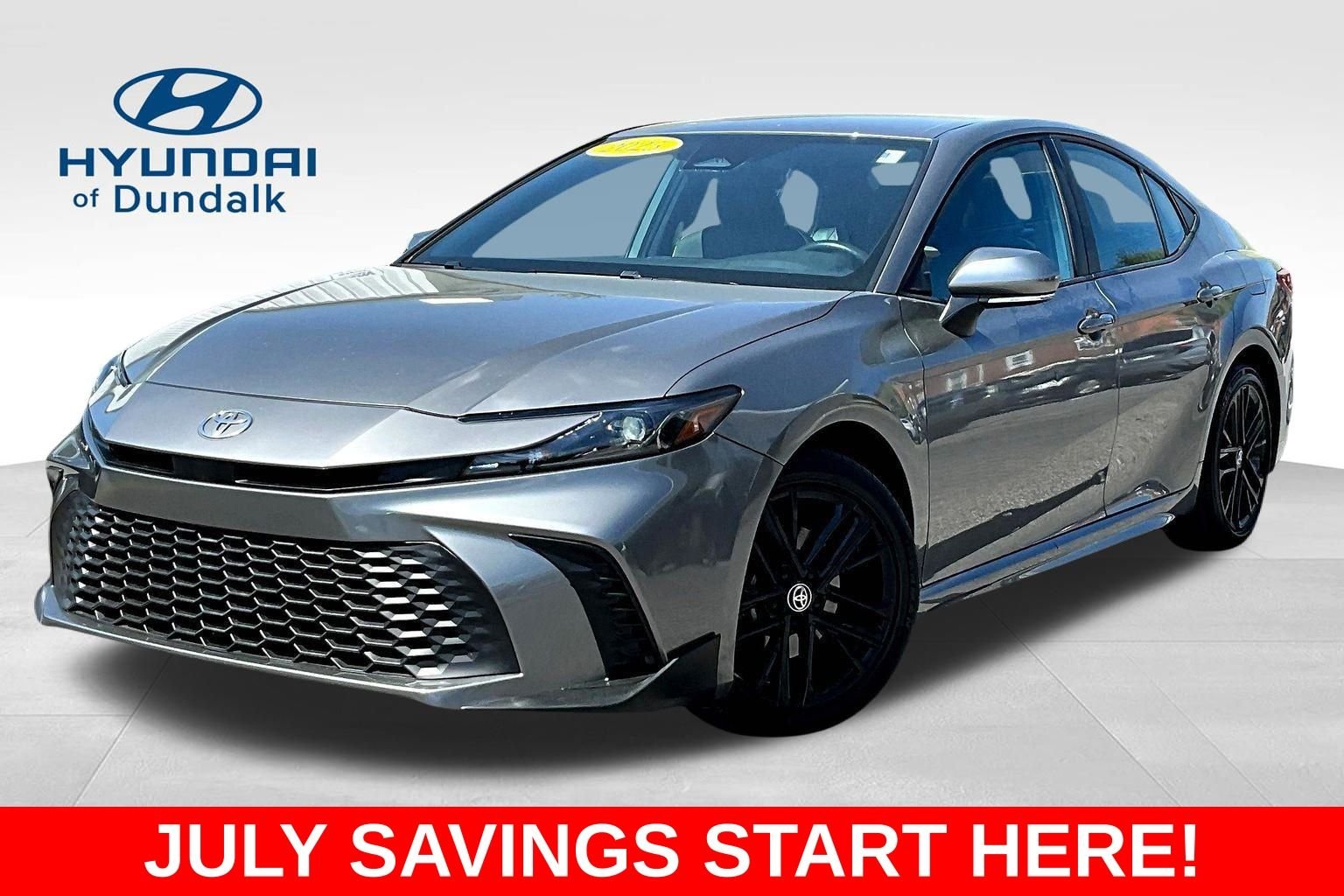 Used 2025 Gray Toyota SE image 1