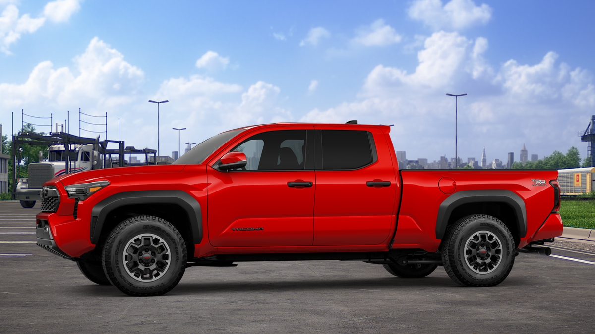 New 2026 Supersonic Red Toyota TRD Off-Road image 3