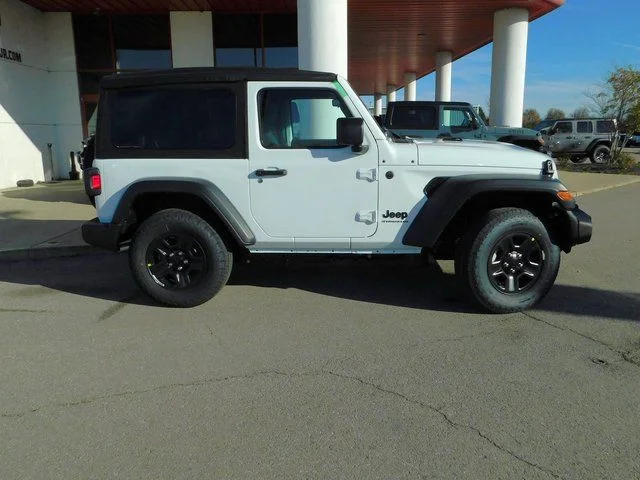 New 2026 Bright White Clear-Coat Exterior Paint Jeep Sport image 24