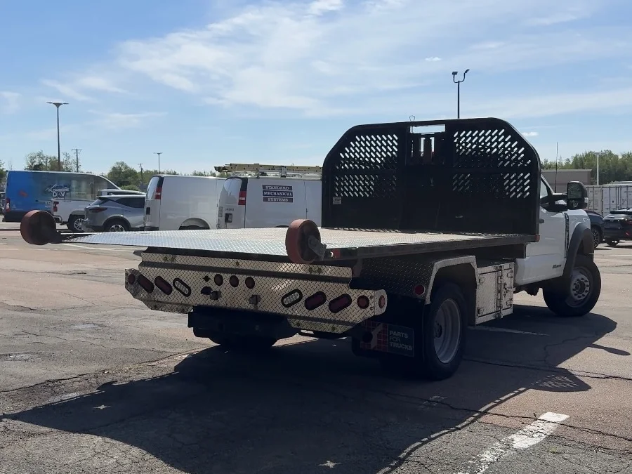 Used 2023 White Ford XLT 4x4 Power Stroke Kargo King Hooklift image 23