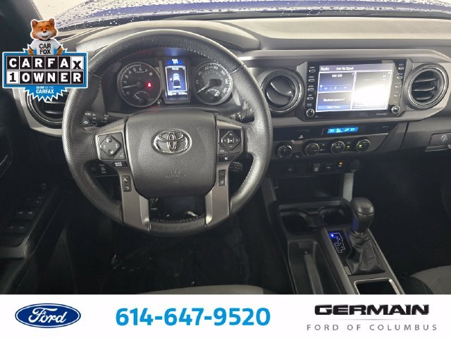 Used 2022 Blue Crush Metallic Toyota TRD Sport image 19