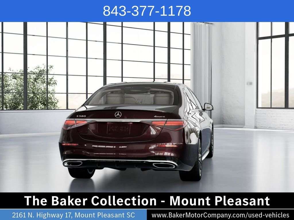 Used 2026 Red Mercedes-Benz S 580 image 24