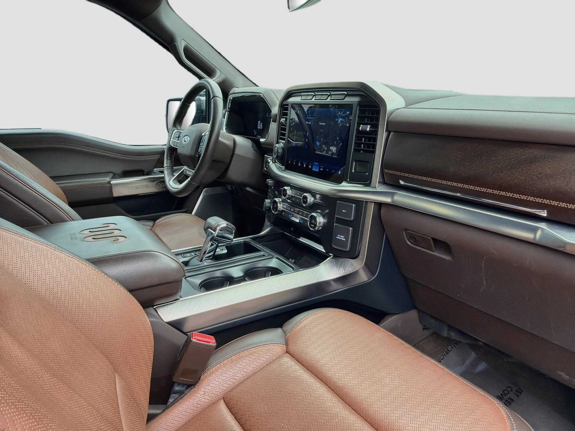 Used 2021 Agate Black Metallic Ford King Ranch image 12