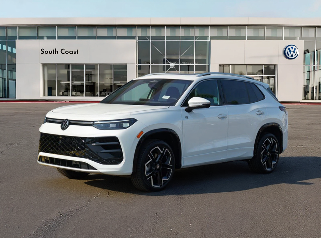 New 2026 Opal White Pearl Volkswagen SEL R-Line Turbo image 1