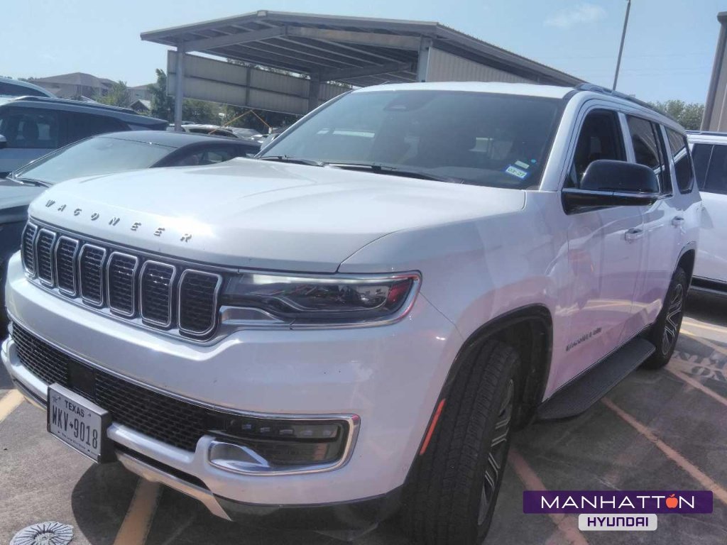 Used 2025 Bright White Clearcoat Jeep Series II image 1
