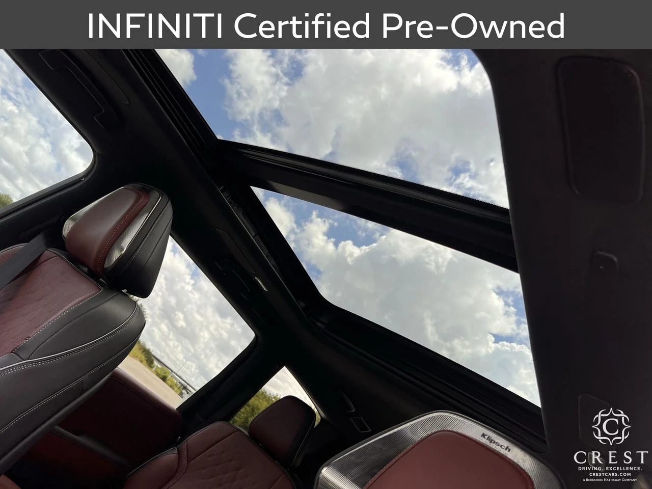 Certified Used 2026 Radiant White Black Obsidian INFINITI AUTOGRAPH image 23