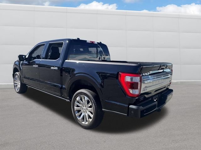 Used 2022 Agate Black Metallic Ford Limited image 3
