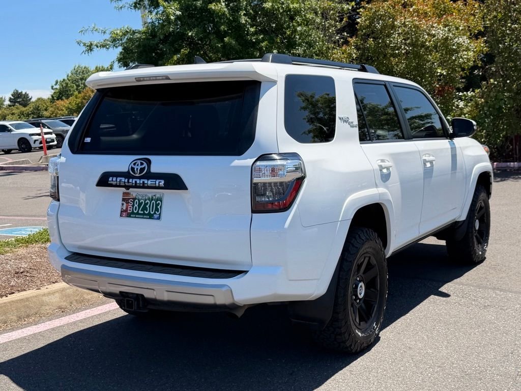 Used 2020 Super White Toyota TRD Off-Road Premium image 7