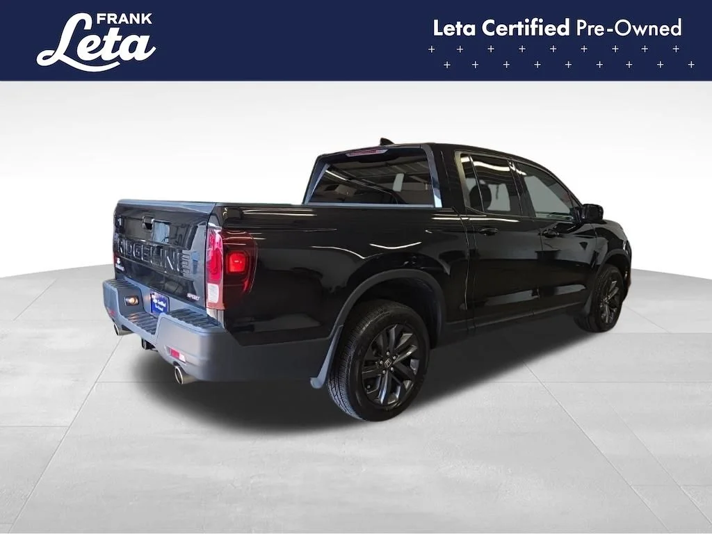 Certified Used 2024 Black Honda Sport image 6