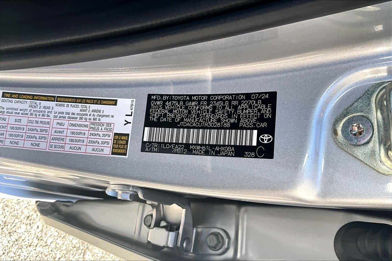 Used 2024 Cutting Edge Toyota XSE image 35