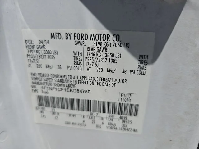 Used 2014 White Ford XL image 26